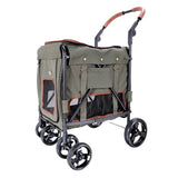 Ibiyaya® - 4-Wheel Detachable Carrier Wagon Stroller for Senior and Injured Pets