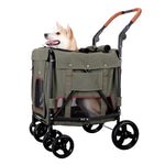 Ibiyaya® - 4-Wheel Detachable Carrier Wagon Stroller for Senior and Injured Pets