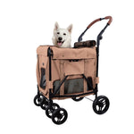 Ibiyaya® - 4-Wheel Detachable Carrier Wagon Stroller for Senior and Injured Pets