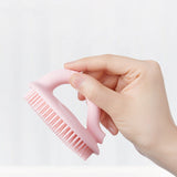 Baby Shower Brush To Remove Dandruff Silicone Scrubbing