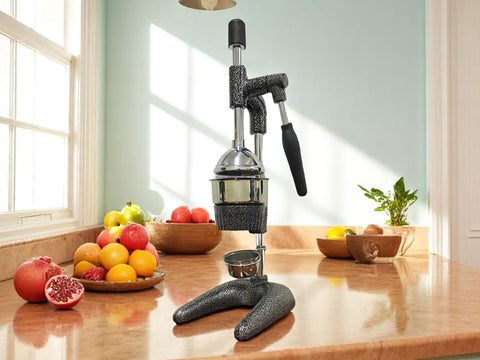 Heavy-Duty Manual Citrus & Pomegranate Juicer – Commercial Grade Fruit Press