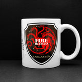 Game of Thrones Fire and Blood Targaryen Official HBO Licensed Coffee Tea Mug