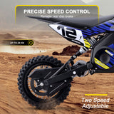 MotoTec® - 36v 1000w (HP112E) Electric Dirt Bike