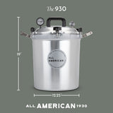 All American - 930 – 30QT CANNER/COOKER