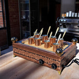 Traditional Handcrafted Copper Sand Coffee Maker Machine – 2000W, 110 or 220Volt