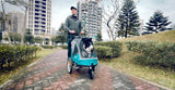 Ibiyaya® - 2.0 Foldable 3-Wheel Pet Stroller-Trailer Combo for Running & Hiking