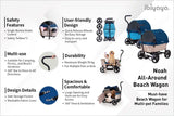 Ibiyaya® - Noah All-Around Beach Wagon Pet Stroller