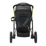 Ibiyaya® -Pet Stroller 3-Wheel All-Terrain W/ Double Breaks for Running & Hiking