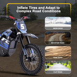 MotoTec® - 60v 2000w Pro Electric Dirt Bike