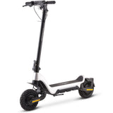 MotoTec® - Fury 48v 1000w Lithium Electric Scooter Silver