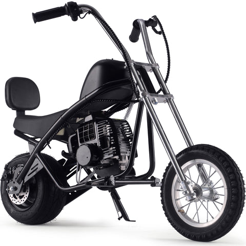 MotoTec® - 49cc Gas Mini Chopper V2 Black