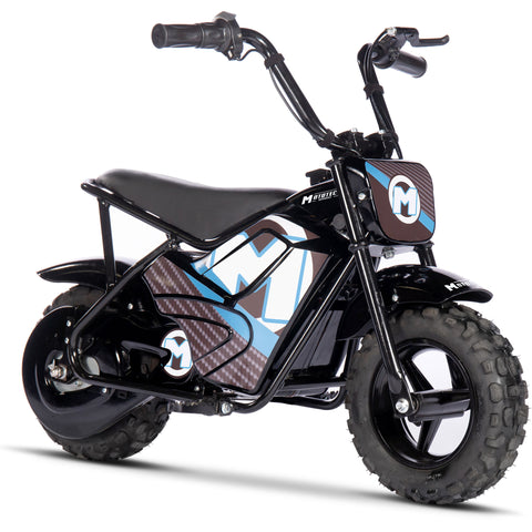 MotoTec® - 24v 250w Electric Powered Mini Bike Black