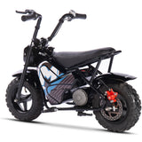 MotoTec® - 24v 250w Electric Powered Mini Bike Black