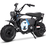 MotoTec® - 48v 1000w Electric Powered Mini Bike Black