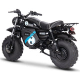 MotoTec® - 60v 1500w Electric Powered Mini Bike Lithium Black