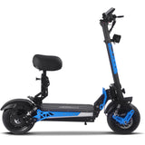MotoTec® - Switchblade 60v 4000w Lithium Electric Scooter Blue