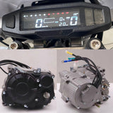 MotoTec® - Venom 72v 12000w Electric Dirt Bike White