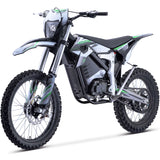 MotoTec® - Venom 72v 12000w Electric Dirt Bike White