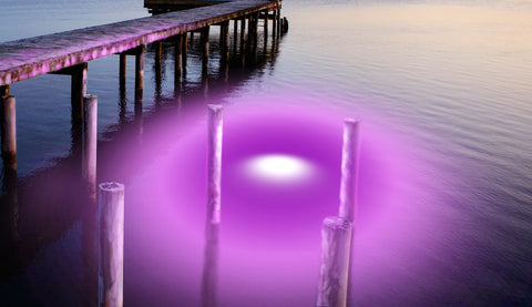 Iulights® - Mega-Watt Underwater LED Lighting System - (Purple-Red-Orange)