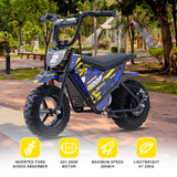 MotoTec® - 24v 250w (HP120E) Electric Powered Mini Bike