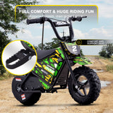 MotoTec® - 24v 250w (HP120E) Electric Powered Mini Bike