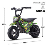 MotoTec® - 24v 250w (HP120E) Electric Powered Mini Bike