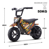 MotoTec® - 24v 250w (HP120E) Electric Powered Mini Bike