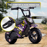 MotoTec® - 24v 250w (HP120E) Electric Powered Mini Bike