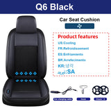 3 In1 Car Seat Cover With 10 Hidden Fan Cooling Heating Massage Or