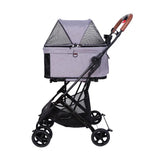 Ibiyaya® - Travois Tri-fold Pet Travel System 3-in-1 Detachable Pet Stroller