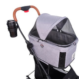 Ibiyaya® - Travois Tri-fold Pet Travel System 3-in-1 Detachable Pet Stroller