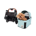 Ibiyaya® - Travois Tri-fold Pet Travel System 3-in-1 Detachable Pet Stroller