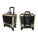 TZ Case AB-111T Alu. Pro-Beauty Case W/Wheels 14.5" x 9" x 15.25"