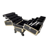 TZ Case AB-111T Alu. Pro-Beauty Case W/Wheels 14.5" x 9" x 15.25"
