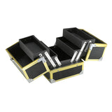 TZ Case AB-14 Aluminum Compact Beauty Case 7.5" x 6.25" x 6.25"