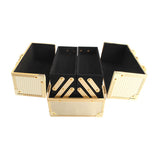 TZ Case AB-14 Aluminum Compact Beauty Case 7.5" x 6.25" x 6.25"