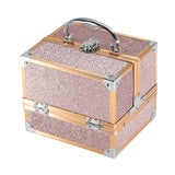 TZ Case AB-14 Aluminum Compact Beauty Case 7.5" x 6.25" x 6.25"