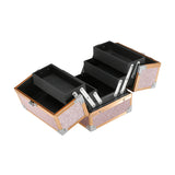 TZ Case AB-14 Aluminum Compact Beauty Case 7.5" x 6.25" x 6.25"