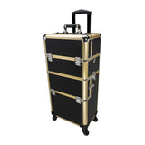 TZ Case AB-308T Alu. Pro-Beauty Case W/Wheels 14.5" x 9.5" x 28.13"