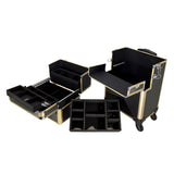 TZ Case AB-308T Alu. Pro-Beauty Case W/Wheels 14.5" x 9.5" x 28.13"