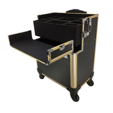 TZ Case AB-308T Alu. Pro-Beauty Case W/Wheels 14.5" x 9.5" x 28.13"