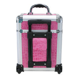 TZ Case AB-331T Alu. Pro-Beauty Case W/Wheels 12" x 8.25" x 16.5"