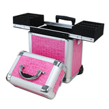 TZ Case AB-331T Alu. Pro-Beauty Case W/Wheels 12" x 8.25" x 16.5"