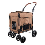 Ibiyaya® - 4-Wheel Detachable Carrier Wagon Stroller for Senior and Injured Pets