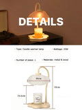 Cute Unique Cloud Candle Warmer Lamp With Timer For Large Candles