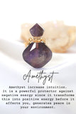 Luxury Mini Crystals Bottles | 24 Karats Natural Crystals Necklaces