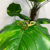 Adjustable Arabic Freedom (حرية) Lettering Bracelet - Brass Plating - Unisex