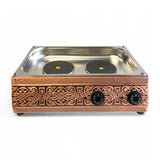 Traditional Handcrafted Copper Sand Coffee Maker Machine – 2000W, 110 or 220Volt