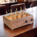 Traditional Handcrafted Copper Sand Coffee Maker Machine – 2000W, 110 or 220Volt