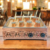 Traditional Handcrafted Copper Sand Coffee Maker Machine – 2000W, 110 or 220Volt